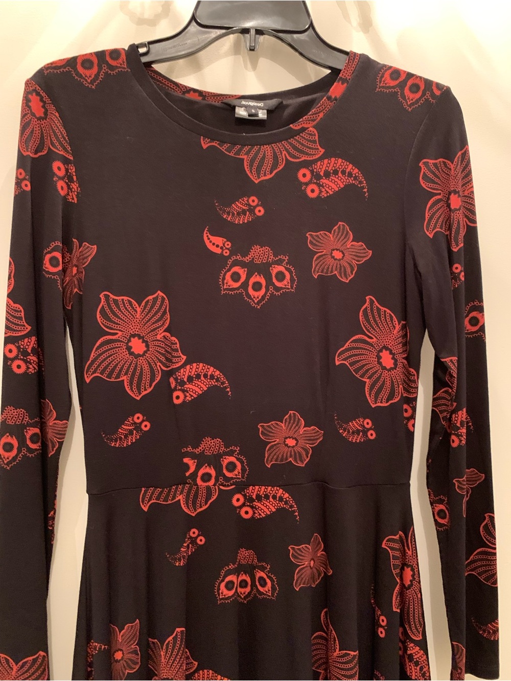 DESIGUAL CHICAGO ASYMMETRICAL KERCHIEF DRESS. NWOT! - Picture 6 of 12